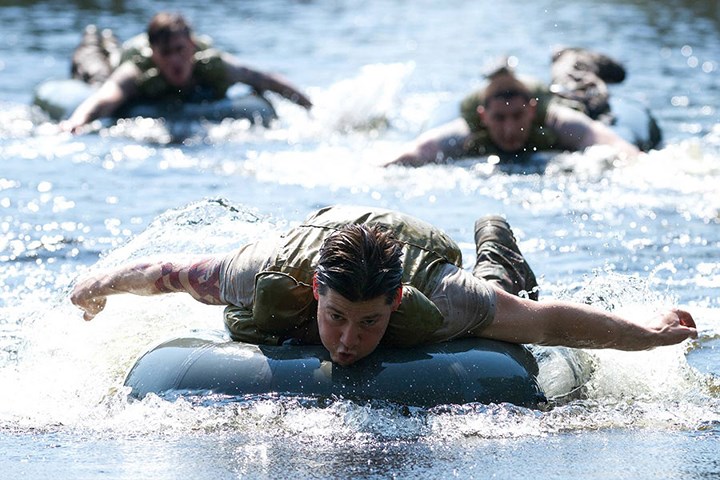 Chùm ảnh: Bộ binh Mỹ huấn luyện và tác chiến trên toàn thế giới